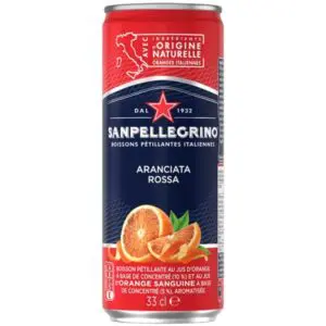 S.PELLEGRINO® Sparkling Water Aranciata Rossa Pack 6 CAN 33cl