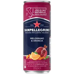 S.PELLEGRINO® Sparkling Water Melograno Arancia Pack 6 CAN 33cl