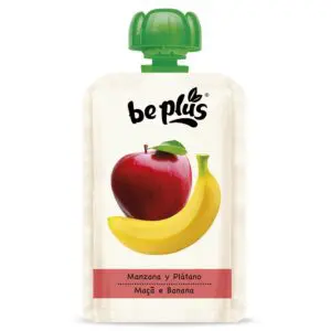 BEPLUS Bolsita de Manzana y Plátano 100g BEPLUS Bolsita de Manzana y Plátano 100g