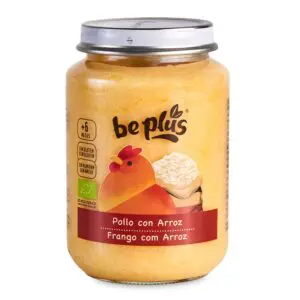 BEPLUS Tarrito BIO de Pollo y Arroz 200g BEPLUS Tarrito BIO de Pollo y Arroz 200g