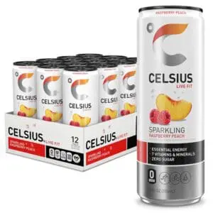 CELSIUS® Sparkling Raspberry Peach 12x355ml