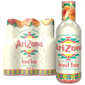 ARIZONA® Peach Iced Tea 6x100cl PET