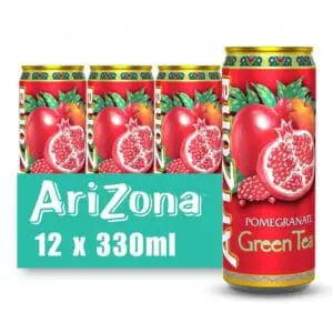 ARIZONA® Pomegranate Green Tea 12x33cl can