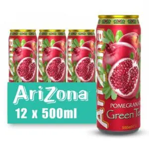 ARIZONA® Pomegranate Green Tea 12x50cl can