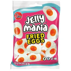 JELLY MANIA® Fried Eggs 100g 8412147570124 JELLY MANIA® Fried Eggs 100g 8412147570124