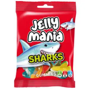 JELLY MANIA® Sharks 100g 8412147029066 JELLY MANIA® Sharks 100g 8412147029066