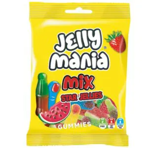 JELLY MANIA® Sour Mix Star 100g 8412147571497 JELLY MANIA® Sour Mix Star 100g 8412147571497