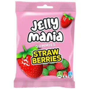 JELLY MANIA® Strawberries 100g 841214571350 JELLY MANIA® Strawberries 100g 841214571350