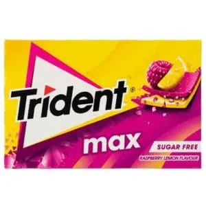 Trident Max Limón Frambuesa 27g