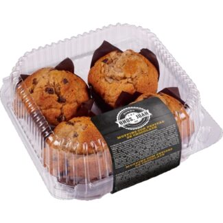 HNOS JUAN® Muffins with Chocolate Chips 4x75g 300g