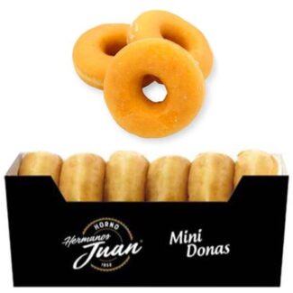 Hnos JUAN® Mini Donas Azucar 6u 180g