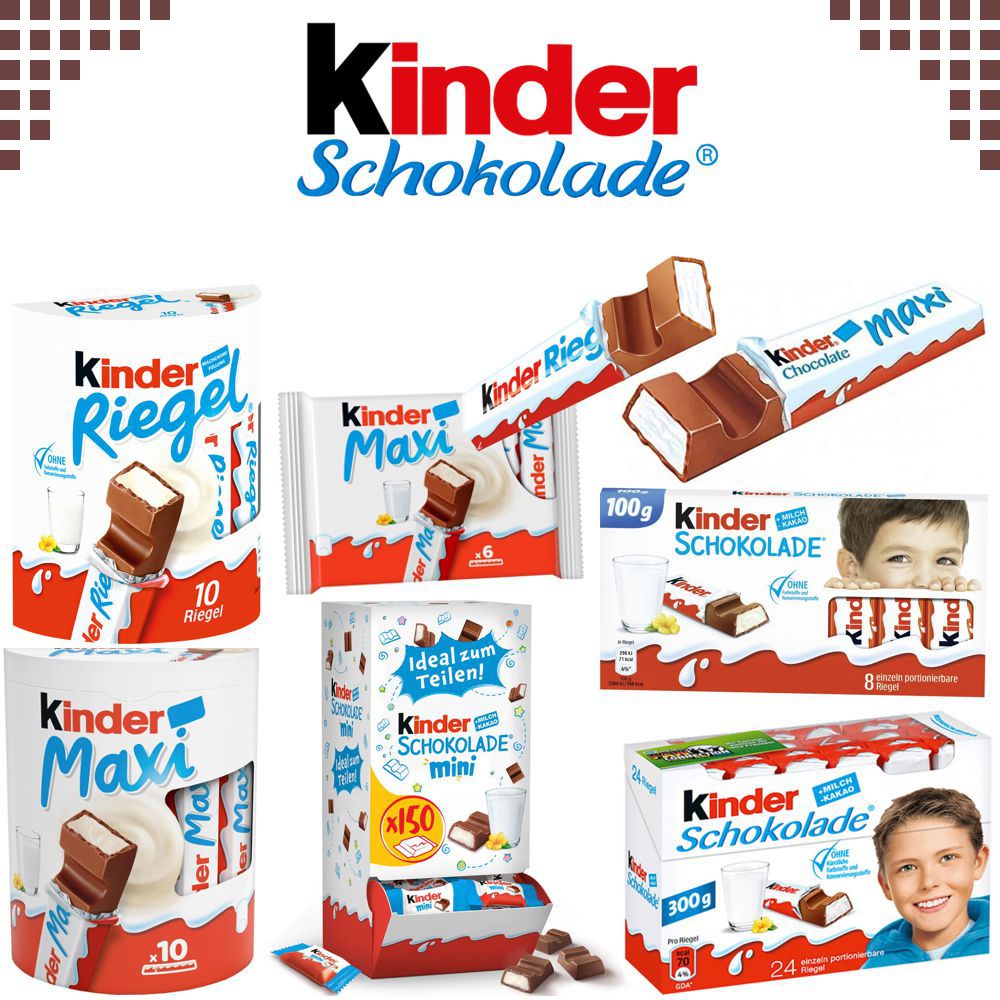 Kinder Chocolate Bars | Doiberica Export Wholesaler