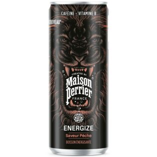 8445291120310 MAISON PERRIER® Energize Pêche Can 25cl