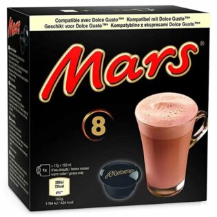 5060402907104 Mars® Hot Chocolate Pods 8x17g 136g