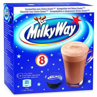 5060402907135 Milky Way® Hot Chocolate Pods 8x17g 136g