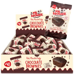MR. BROWNIE® Individual Chocolate Brownies 25g x40