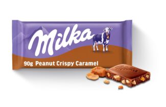 Milka® Peanut Crispy Caramel 90g (3)