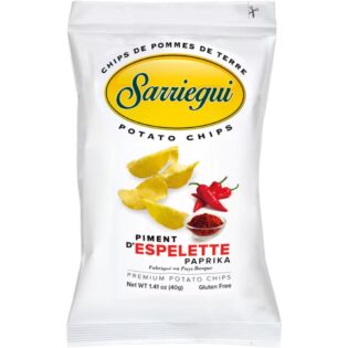SARRIEGUI® Potato Chips ESPELETTE PAPRIKA 125g
