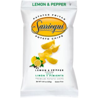 SARRIEGUI® Potato Chips LEMON & PEPPER 125g