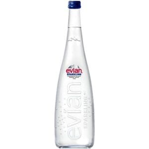 EVIAN® Sparkling Mineral Water glass 75cl
