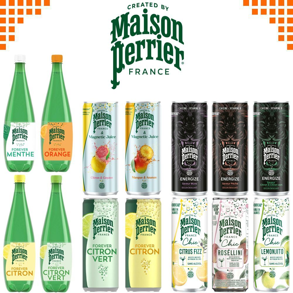 Maison Perrier® Sparkling Flavored Mineral Water