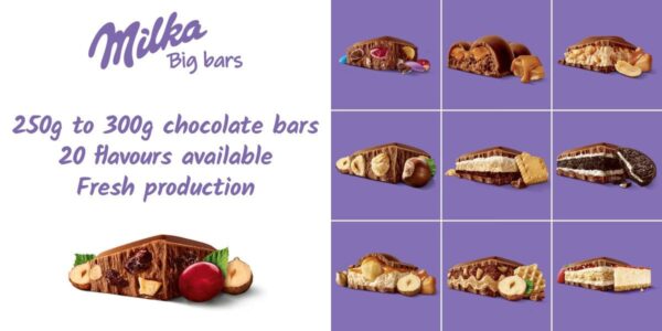 Mailing Milka bars 3