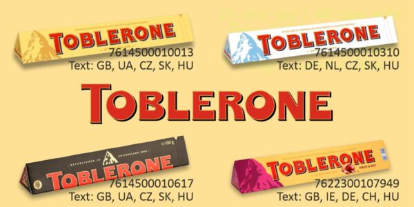 Mailing TOBLERONE 100g 2