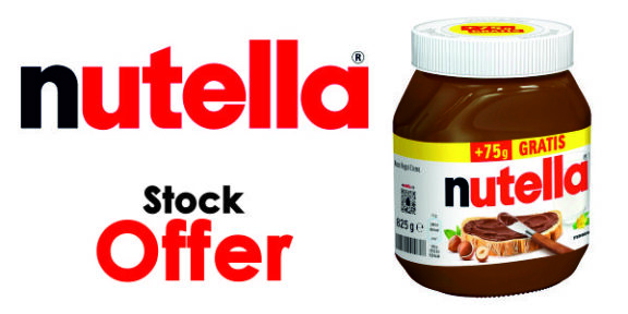 Mailing Nutella 750+75g