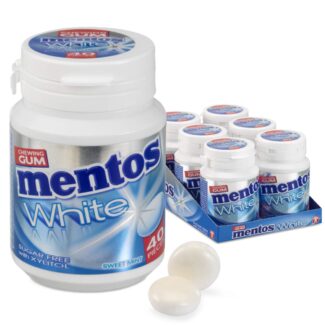 MENTOS® Gum White Sweet Mint 60g