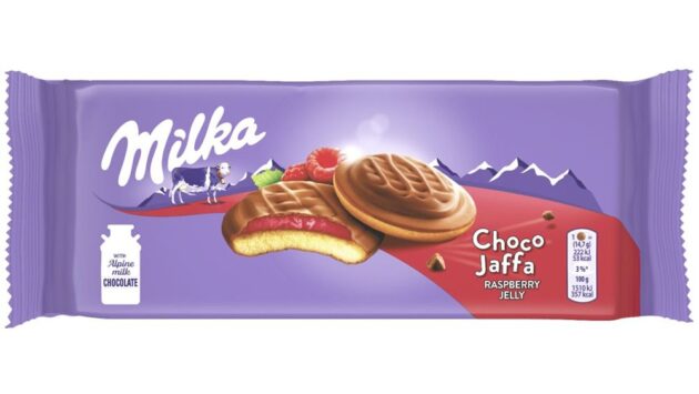 MILKA® Choco Jaffa with Raspberry Mousse 147g