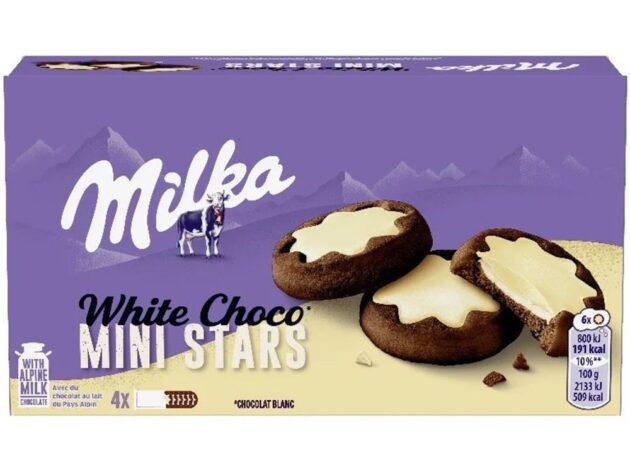 MILKA® White Choco Mini Stars