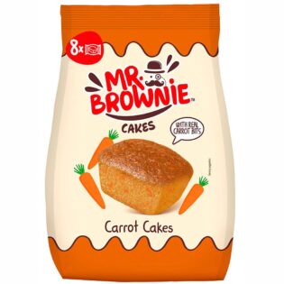 MR. BROWNIE® Carrot Cake Brownie (8x25g) 200g