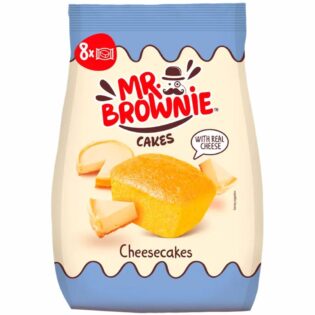 MR. BROWNIE® Cheese Cake Brownie (8x25g) 200g