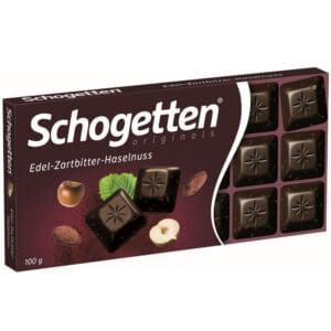 Schogetten Edel Zartbitter Haselnuss 100g