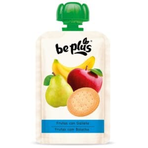 BEPLUS Bolsita de Frutas con Galleta 100g