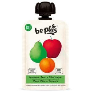 BEPLUS Bolsita de Manzana, Pera y Albaricoque BIO 100g BEPLUS Bolsita de Manzana, Pera y Albaricoque BIO 100g