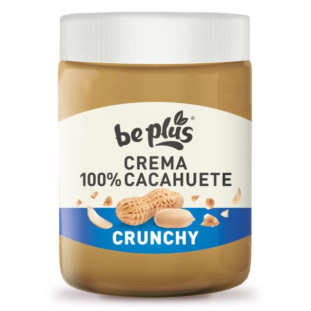 BEPLUS Crema de cacahuete crunchy 500g