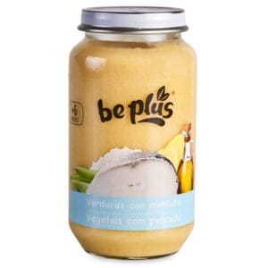 BEPLUS Tarrito de Merluza con Verduras 250g