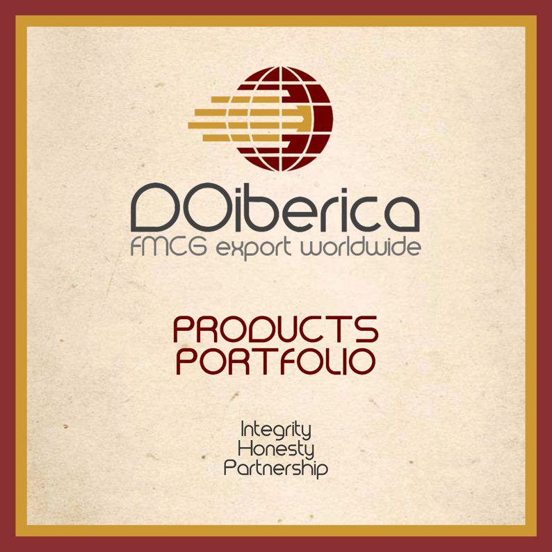DOI PRODUCTS PORTFOLIO