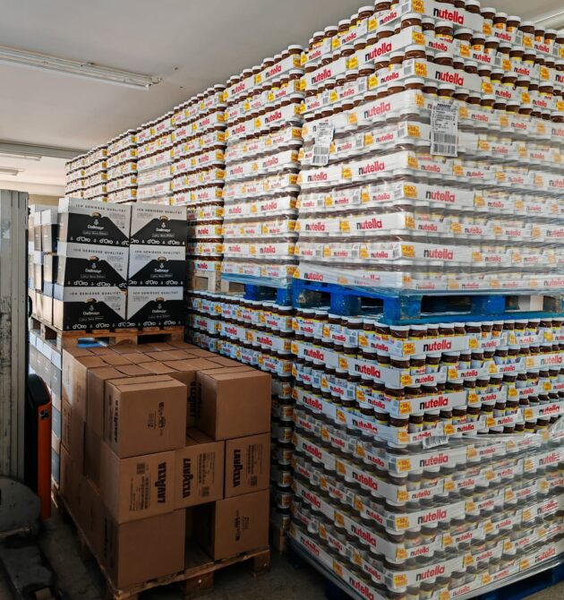 Nutella 450+50g pallet 1