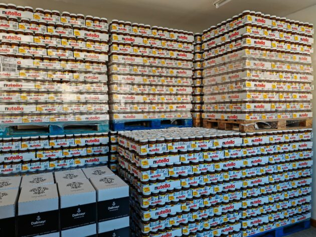 Nutella 450+50g pallet 2