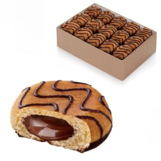 BULK Chocolate filling Doughnut 65g Food Service