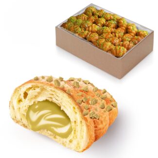 Mini Croisant filled Pistachio Cream 33g Food Service