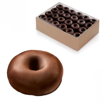 BULK Chocolate covered Doughnut 55g Food Service