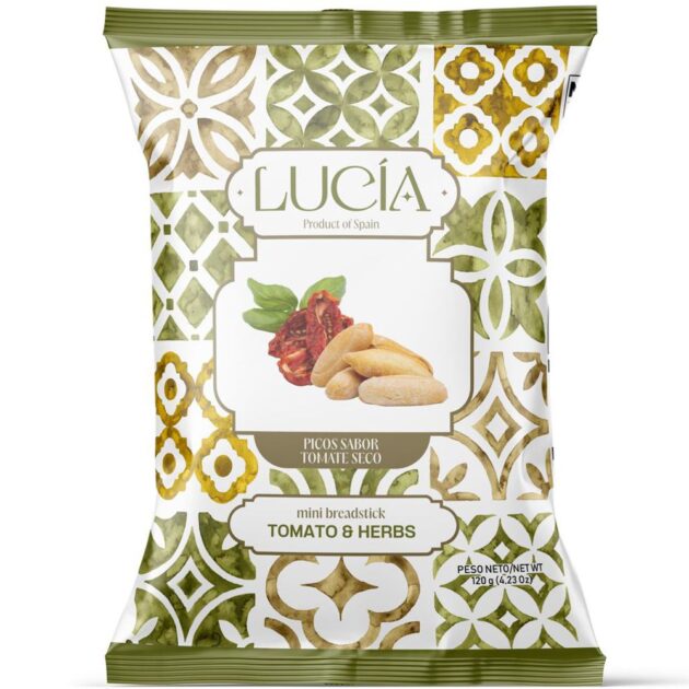 LUCIA® Picos Breadsticks Tomato & Herbs Flavour 120g