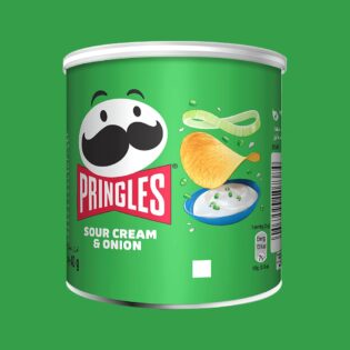 Pringles Sour Cream und Onion 12x40g copia