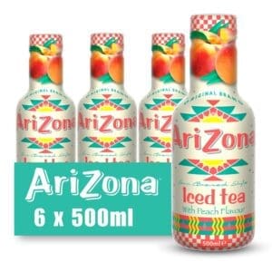 ARIZONA® Peach Iced Tea 6x50cl PET