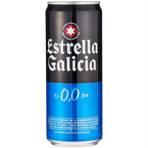 ESTRELLA GALICIA® 0,0 33cl Can