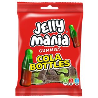 JELLY MANIA® Cola Bottles 100g 8412147570117