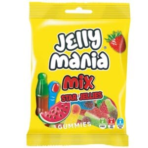 JELLY MANIA® Sour Mix Star 100g 8412147571497